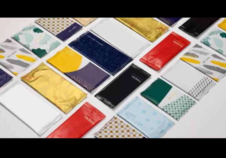 tissue basah sachet 1 pack isi 100 pcs