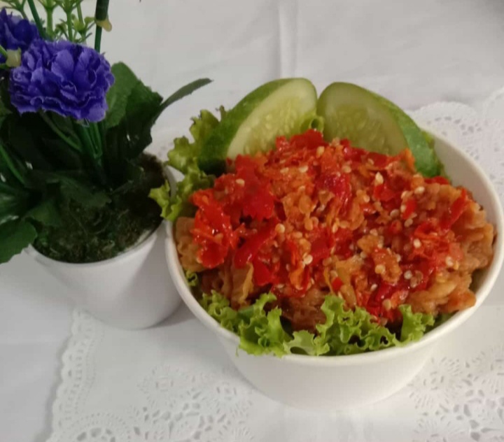Rice Bowl Ayam Geprek