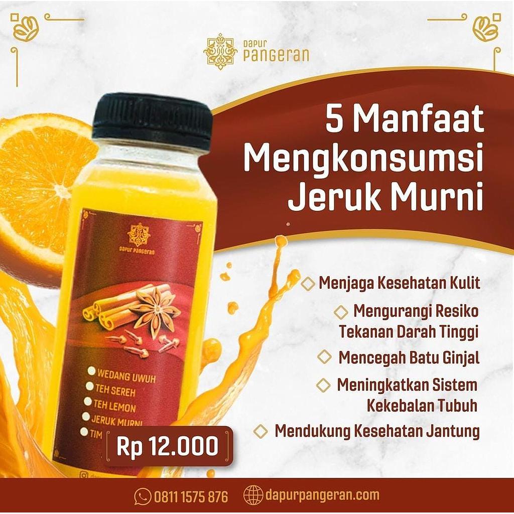 Minuman Jeruk Murni