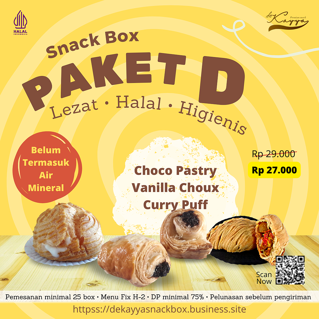 SNACK BOX PAKET D