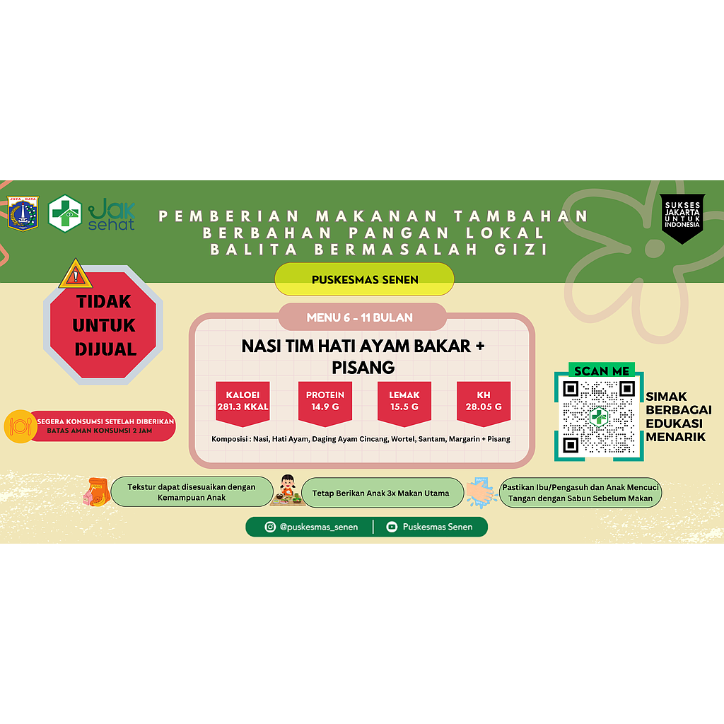 PMT Under Weight Kurang dari 1 Tahun