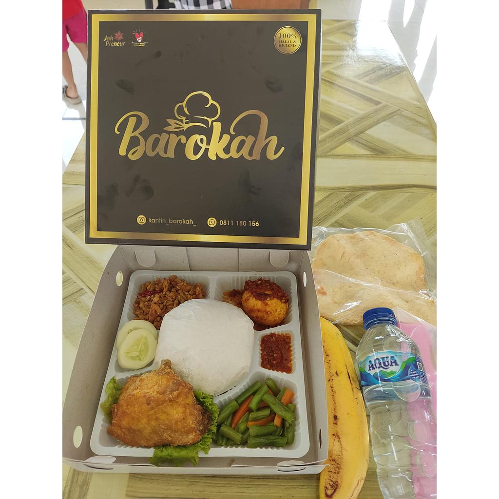 Nasi Box Paket E Kantin Barokah