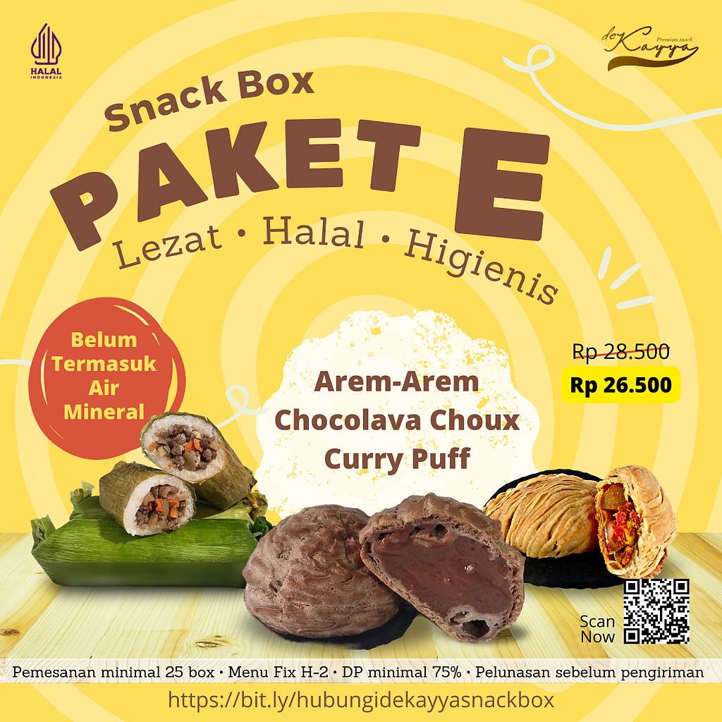 SNACK BOX PAKET E