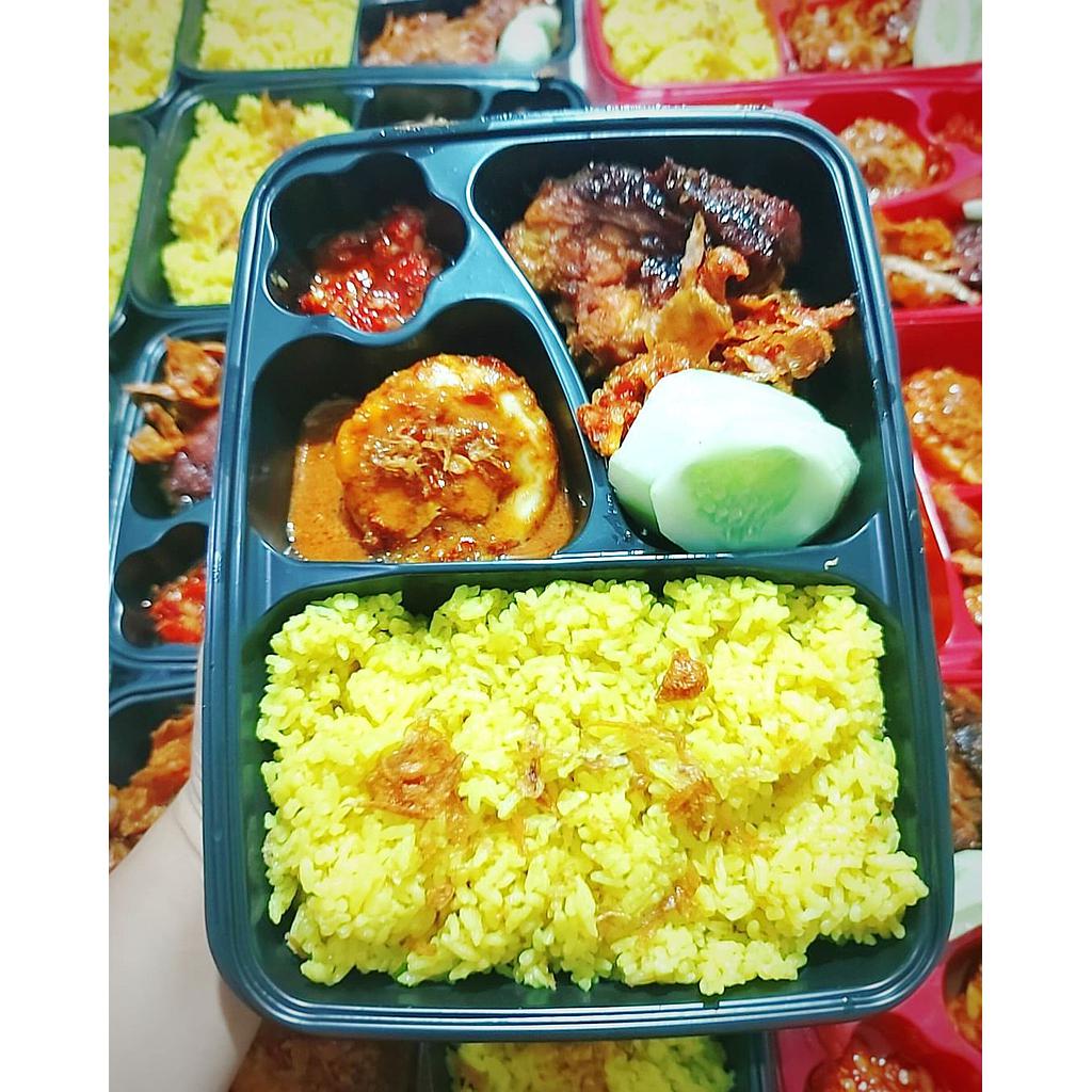 Paket Nasi tanpa air mineral