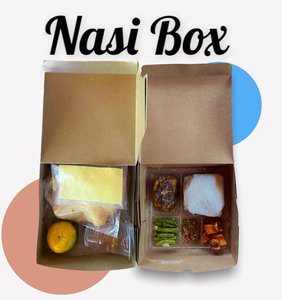 nasi Box (seafood komplit)