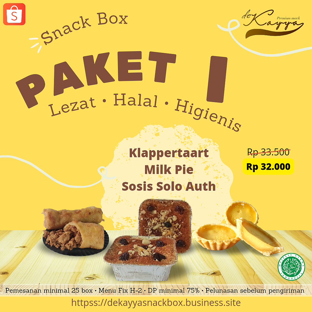 SNACK BOX PAKET I