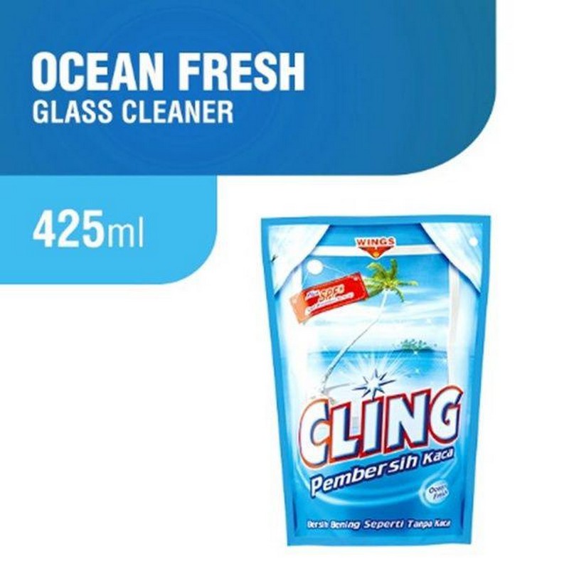 Pembersih Kaca Cling 425ml (Refill)