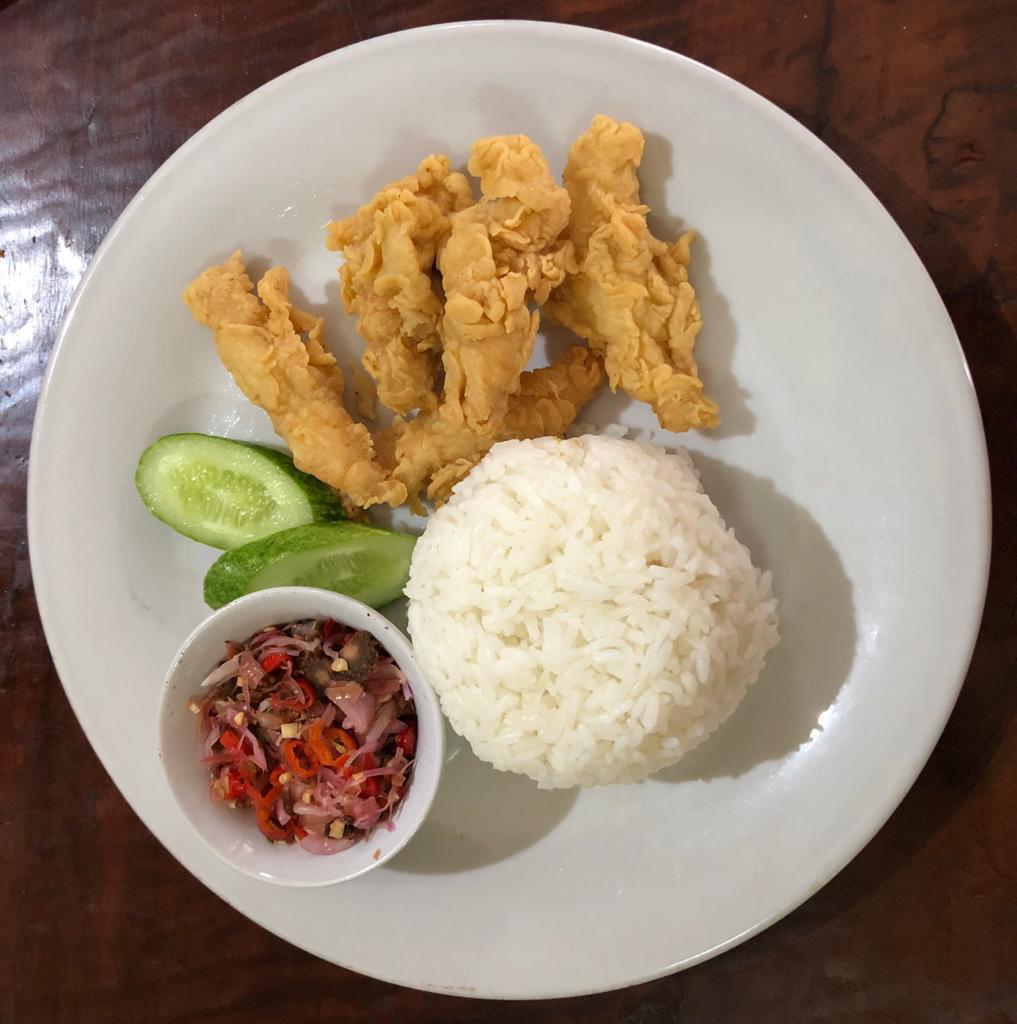 Ayam Kepompong Sambal Matah