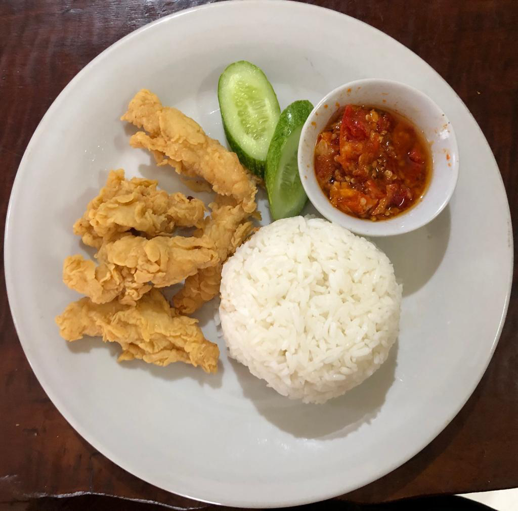 Ayam Kepompong Sambal Bawang