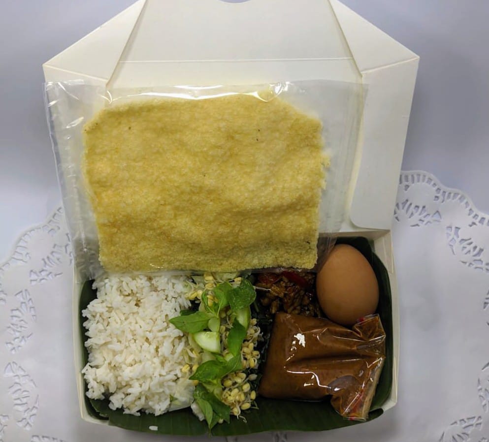 NASI PECEL LUNCH BOX