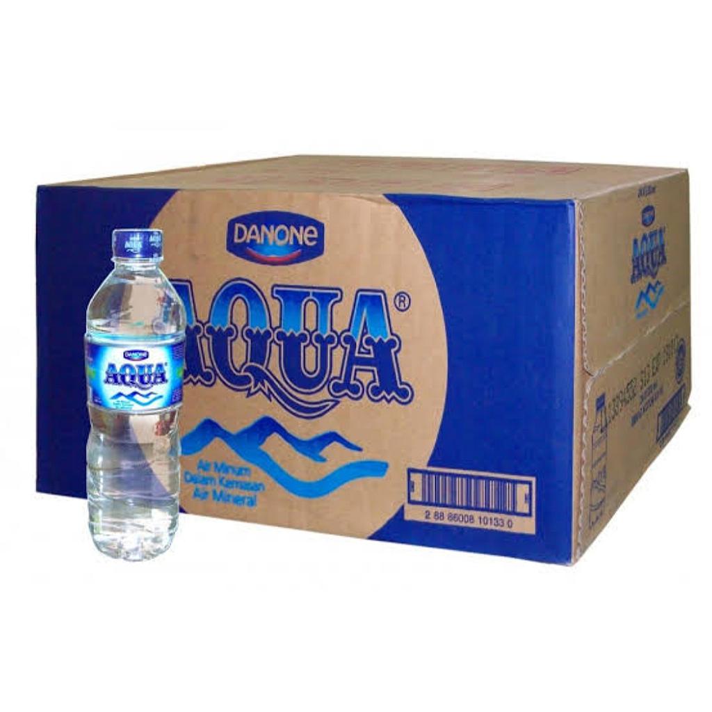 AQUA BOTOL AIR MINERAL 24 x 600ml