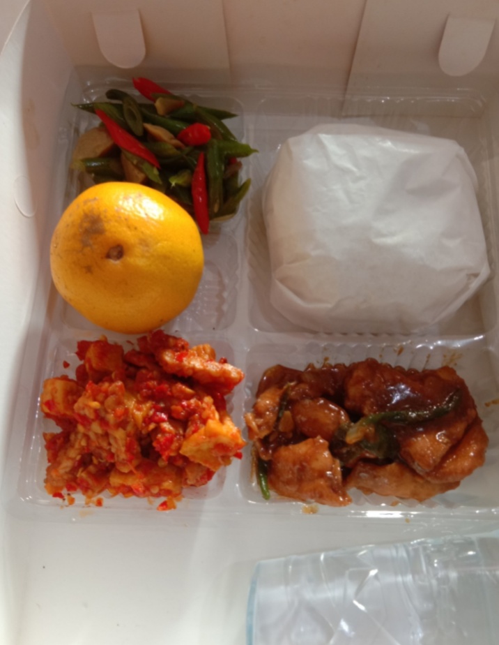 Paket Ayam filet teriyaki