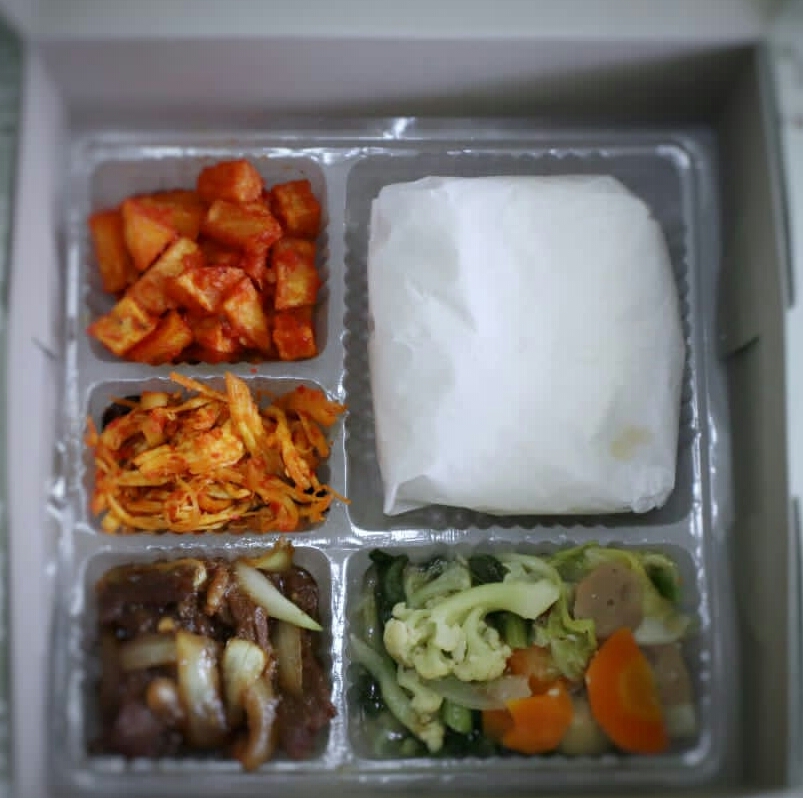 Paket A Ricebox Teriyaki
