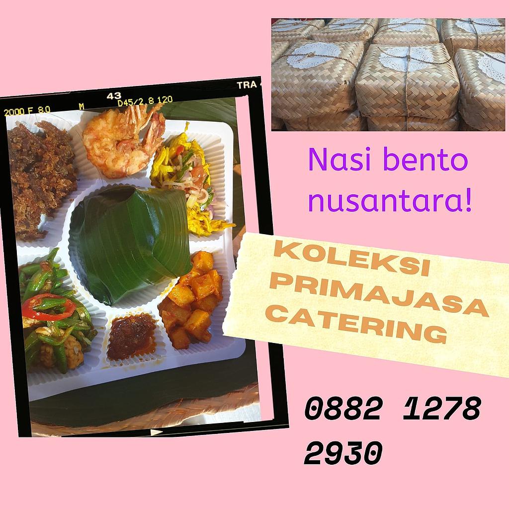 Nasi bento Nusantara/box