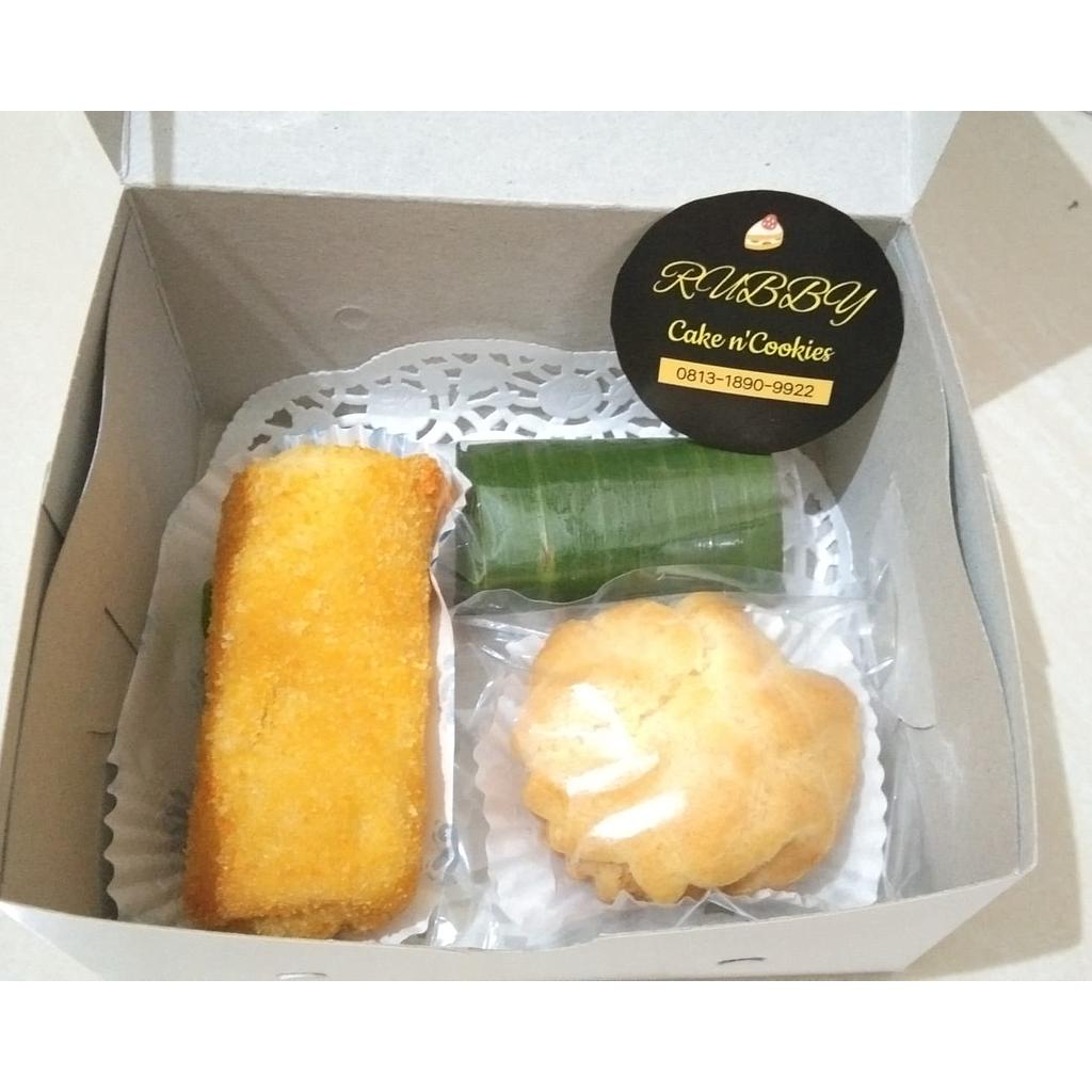 Snack box paket D (Rubby Cake N' Cookies)