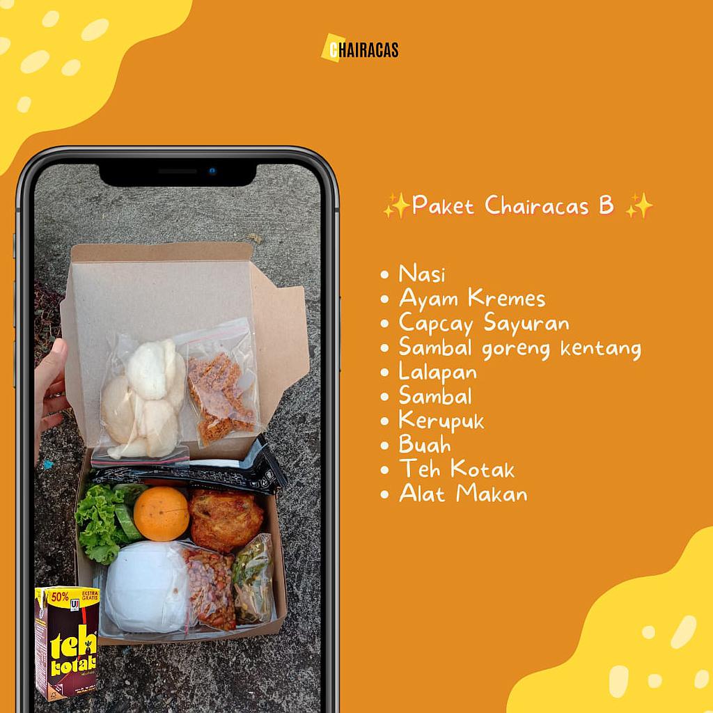 Paket Nasi Ayam Chairacas B