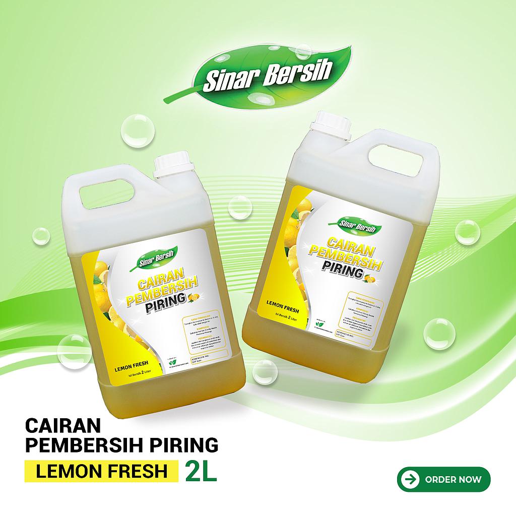 Sabun Cuci Piring Lemon Fresh 2 L