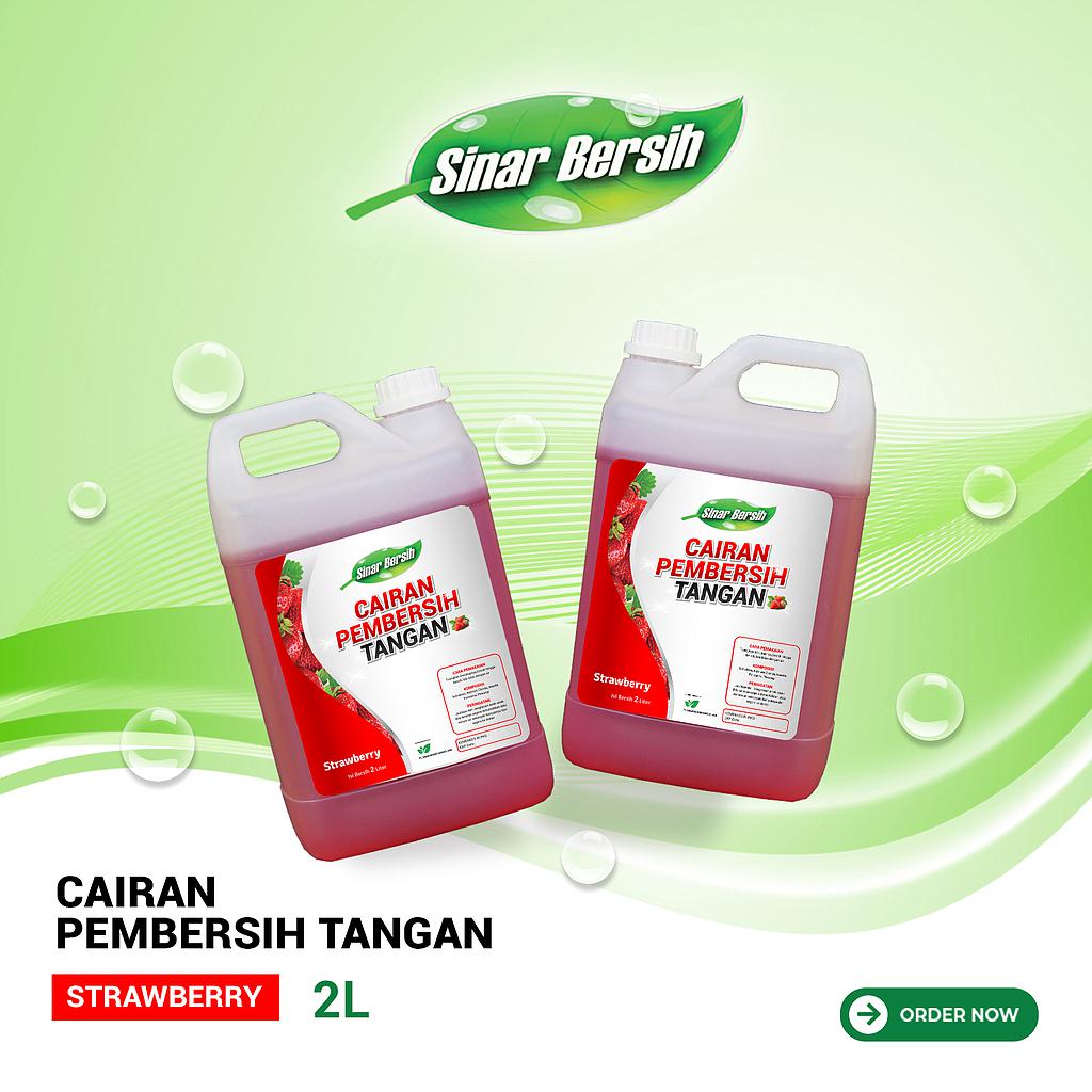 Sabun Cuci Tangan Stroberi 2 L