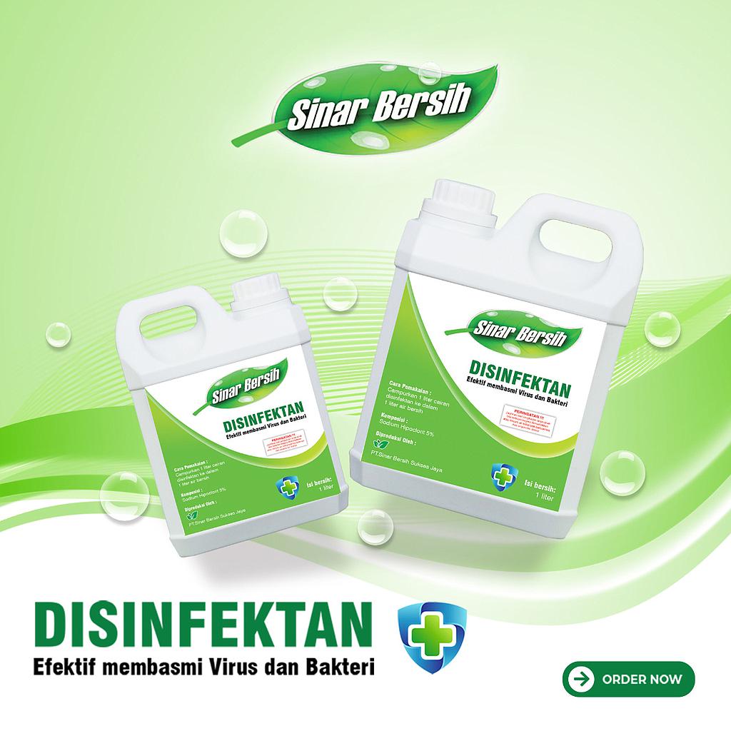 SINAR BERSIH Disinfektan Cair 1 L