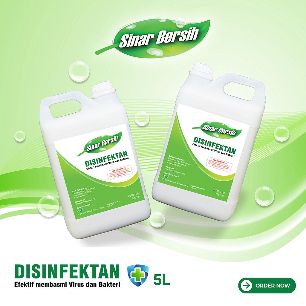 SINAR BERSIH Disinfektan Cair 5 L