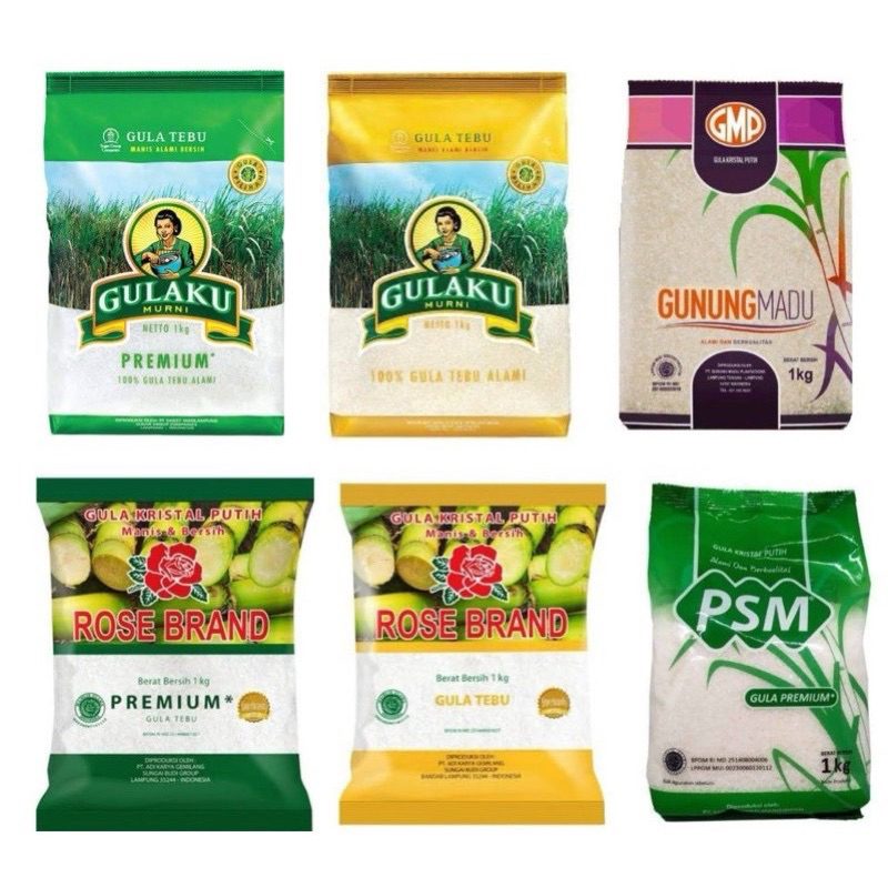 MINDOS GULA PASIR KEMASAN 1 KG