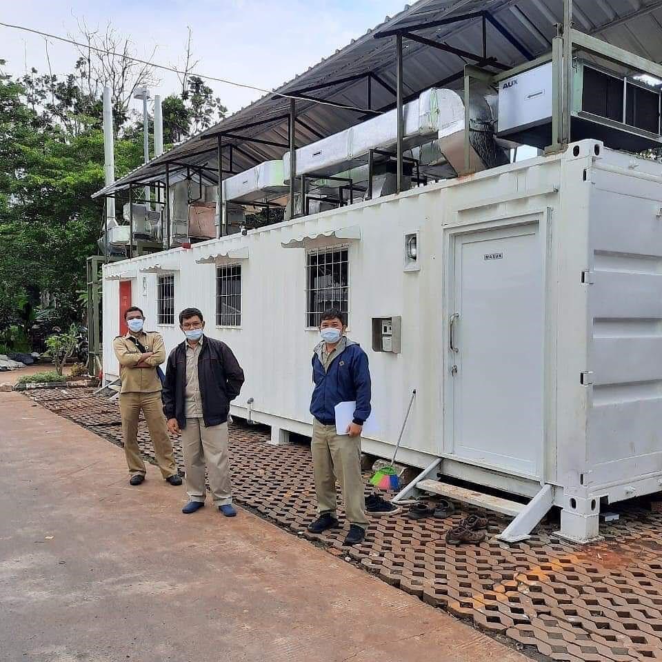 Pembuatan Lab Container Berstandar BSL 2 dan Paket Alat-alat Lab