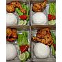 Nasi box (paket B) paket nasi liwet sayur asem