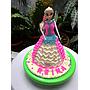 Doll Character Birthday Cake (Special Order)