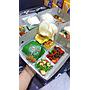 Paket Nasi Timbel isi Daging Teriyaki - Buncis Udang - Telor Dadar - Bihun Special - Kerupuk - Sambal