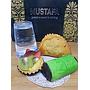 Snack Mustafa 34 ( Pie buah, pastel rendang, Banana choco roll)