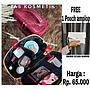 TAS KOPER MAKE UP SIMPLE & ELEGAN ( Pouch Bag )