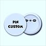 Custom Pin Peniti 58 & 44 mm Glossy / Doff - Button - Souvenir - Bros - Pin 44mm
