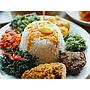 Paket 6 Nasi Ayam Bakar Padang/Ayam Bumbu Kaldu/Rendang