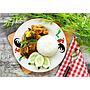 Paket 6 Nasi Ayam Bakar Padang/Ayam Bumbu Kaldu/Rendang