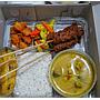 (AMJ-06) Paket Nasi Sate Gulai