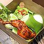 Paket Nasi Box Ayam Panggang (Box) by Mbledag Catering