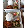 Nasi box paket 125 orang