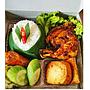 Nasi box ayam bakar