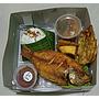 nasi box komplit ikan nila