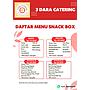 SNACK BOX 3 DARA CATERING - REGULER