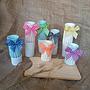 Pot Vas Mini Bunga Kering Dried Flower Aesthetic Pita Kotak warna2