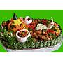 Tumpeng Kube Mawar Putih