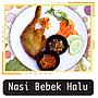 PAKET NASI BEBEK HALU