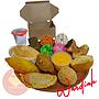SNACK BOX DAPUR WARDIAH 1 - Isi Kue Asin, Manis, Buah