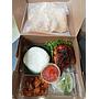 PAKET NASI BOX AYAM BAKAR MADU