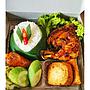 Nasi Box 1 - Ayam Bakar