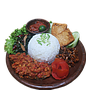 NASI DAGING RICA-RICA
