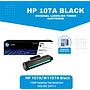 Toner printer hp 107a black original