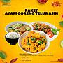 Paket Ayam Goreng Telur Asin