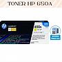 Toner printer hp 650a yellow original